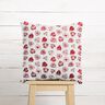 Tissu en coton Cretonne Petits cœurs – blanc/rouge foncé,  thumbnail number 5