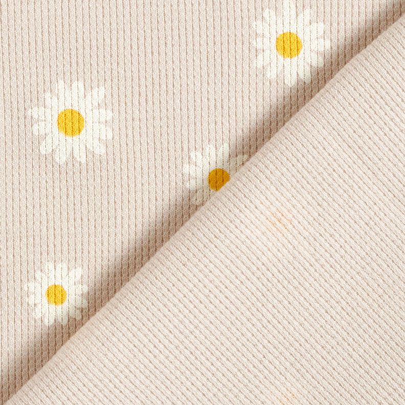 Jersey gaufré marguerites – nature, image number 4