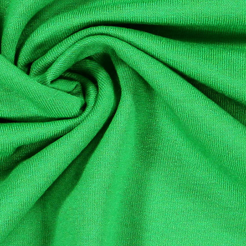 Jersey viscose Médium – vert herbe,  image number 2