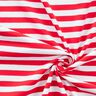 Jersey coton Rayures larges – rouge/blanc,  thumbnail number 3