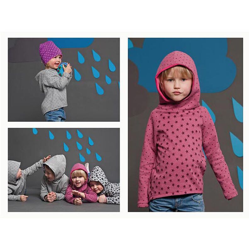 Sweat à capuche pour garçons et filles TONI | Patron prêt à découper | 86-152,  image number 2