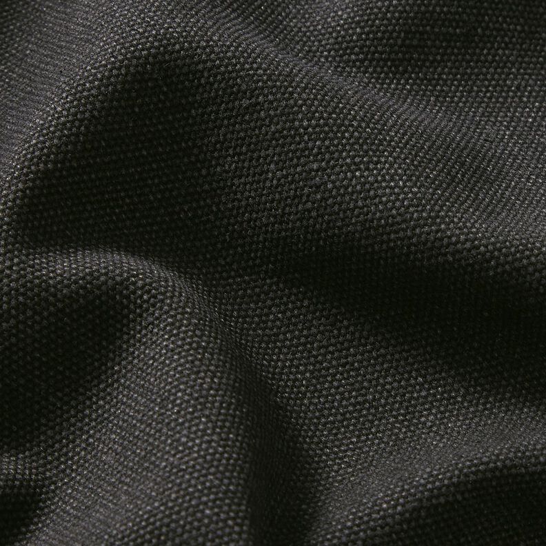 Tissu de décoration Canvas ciré – noir, image number 2
