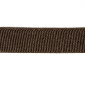 Ruban élastique Basique - marron foncé, 