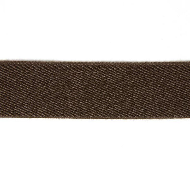 Ruban élastique Basique - marron foncé, image number 1