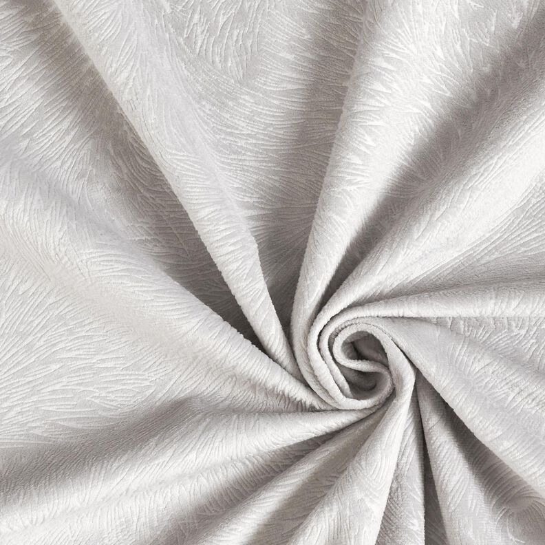 Velours de décoration Branches abstraites – argent,  image number 3