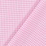 Tissu en coton Vichy à carreaux 0,2 cm – rose/blanc,  thumbnail number 3