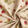 Tissu de décoration Semi-panama Fraises – carmin/nature,  thumbnail number 3
