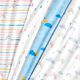 GOTS Jersey coton Monde arc-en-ciel aquarelle | Tula – blanc,  thumbnail number 6