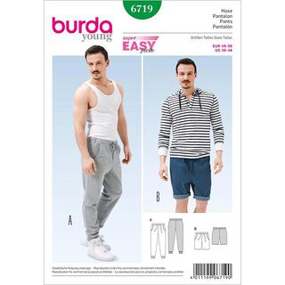 Pantalon, Burda 6719, 