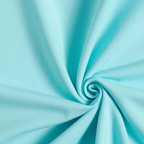 Molleton coton léger uni – bleu glacier, 
