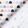 Popeline coton Arcs colorés Impression numérique – blanc,  thumbnail number 4