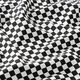 Jersey coton Échiquier [9 mm] – noir/blanc,  thumbnail number 2