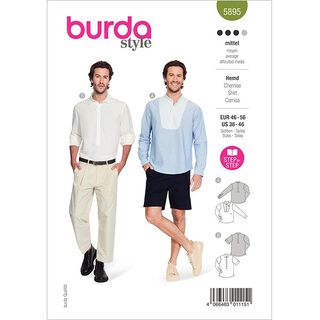 Chemise  | Burda 5895 | 46-56, 