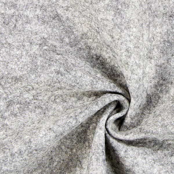 Feutrine 90 cm / épaisseur de 1 mm Chiné – gris,  image number 1