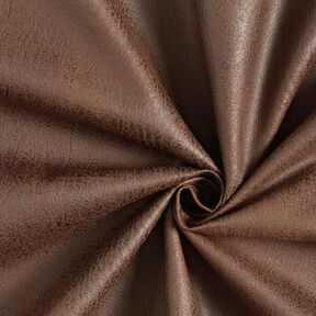 Tissu d’ameublement Imitation cuir Pamero – marron moyen, 