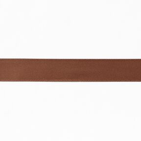 Ruban de satin [15 mm] – marron moyen, 