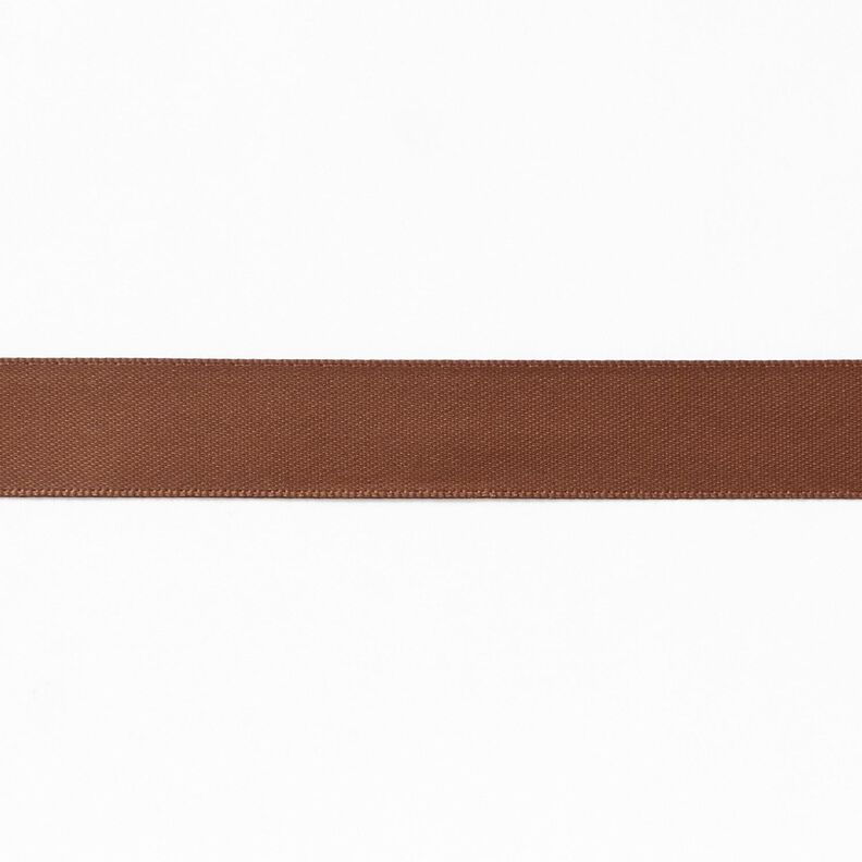 Ruban de satin [15 mm] – marron moyen,  image number 1