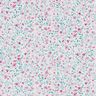 Tissu en coton Popeline jolies petites fleurs – menthe poivrée/violet pastel,  thumbnail number 1