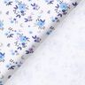 Jersey coton fleurs romantiques – blanc,  thumbnail number 4