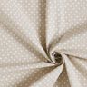 Tissu de décoration Semi-panama Points classiques – nature/blanc,  thumbnail number 3
