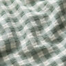 Tissu en coton à carreaux structurés – blanc/roseau,  thumbnail number 2