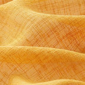 Tissu pour rideaux Voile Ibiza 295 cm – jaune curry, 