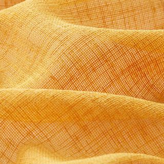 Tissu pour rideaux Voile Ibiza 295 cm – jaune curry, 
