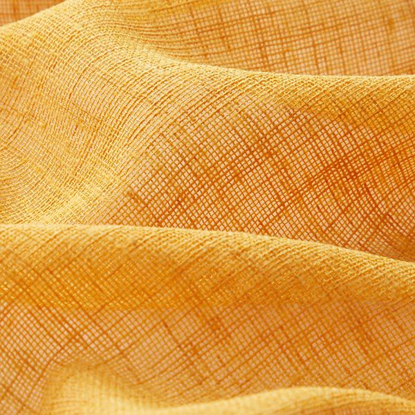 Tissu pour rideaux Voile Ibiza 295 cm – jaune curry,  image number 2