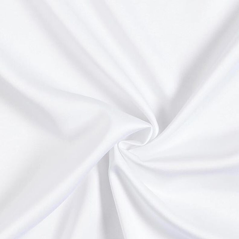 Satin viscose Uni – blanc,  image number 1