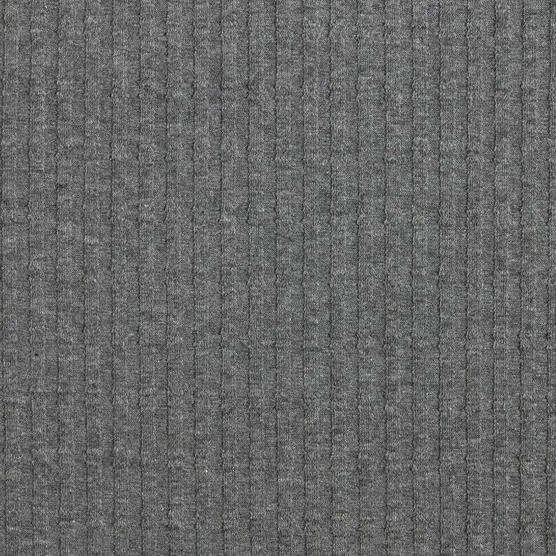 Jersey côtelé Modèle de tricot – gris foncé,  image number 1