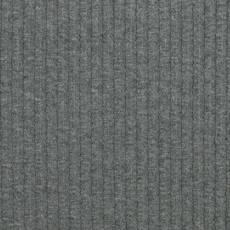 Jersey côtelé Modèle de tricot – gris foncé,  image number 1