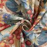 Tissu de décoration Semi-panama Fleurs et baies – nature/caramel,  thumbnail number 3