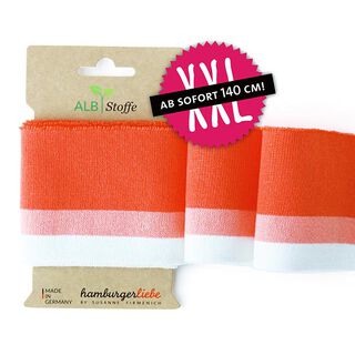 GOTS Bord-côtes bio CUFF ME COLLEGE [140 cm | 7,5 cm] | Albstoffe | Hamburger Liebe, 