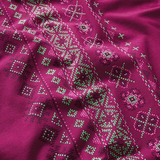 GOTS Jersey EVERMORE Stitches | Hamburger Liebe - Albstoffe – baies, 