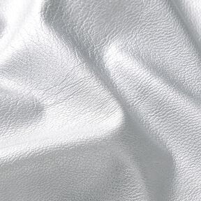 Stretch Imitation cuir Métallique – argent, 