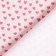 Tissu de décoration sergé coton mini cœurs – rose clair,  thumbnail number 4