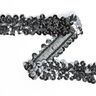 Galon pailleté élastique (20 mm) 11, argent ancien métallique,  thumbnail number 1