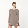 French Terry léger uni – taupe foncé,  thumbnail number 6