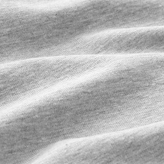 Jersey coton Medium chiné – gris clair, 