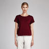 Cloqué léger uni – rouge bordeaux,  thumbnail number 5