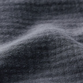 Tissu double gaze de coton – gris foncé, 