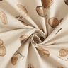 Tissu de décoration Semi-panama Noms de coquilles – nature/brun-marron,  thumbnail number 3