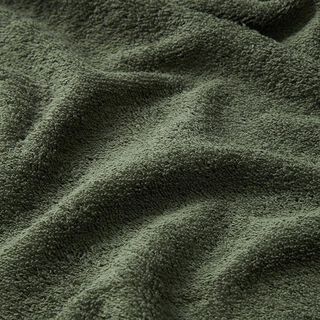 Tissu éponge – olive foncé, 