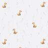 GOTS Jersey coton Renard dans la prairie Impression numérique – ivoire,  thumbnail number 1