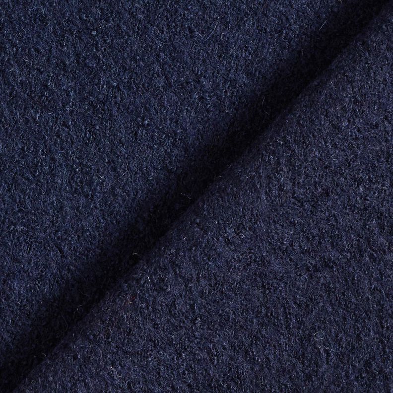 Tissu léger en maille en mélange de viscose et laine – bleu nuit,  image number 3