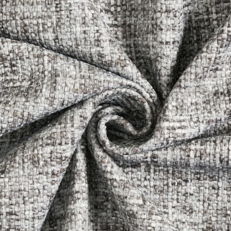 Tissu de revêtement velours gaufré – gris,  image number 3