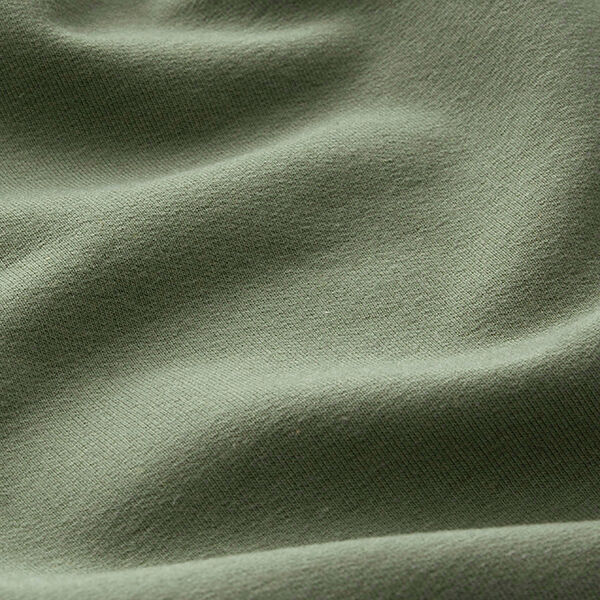 Lot de tissu French Terry Ours – olive/nature,  image number 4