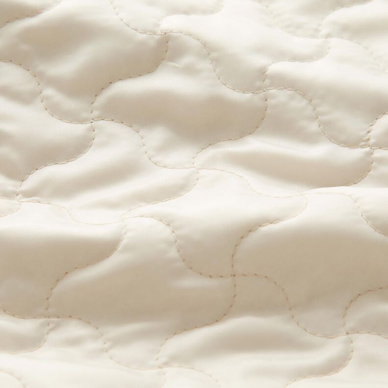 Tissu matelassé avec losanges abstraits – noix de cajou,  image number 2