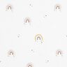 Popeline coton Pluie d’arc-en-ciel – ivoire,  thumbnail number 1