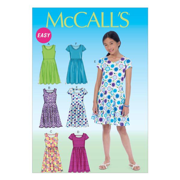 Robes fille, McCalls 7079 | 128 - 152 | 140 - 158, image number 1
